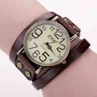 8 Colors High Quality Vintage Leather Watch Cow Leather Bracelet Watch Women WristWatch Quartz Watch BW-SB-1373