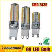 1pcs G9 LED Bulb 220V 6w 9W 12w LED Lamp G9 SMD 2835 CREE LED light 360 degree Beam Angle led spotlight lamps