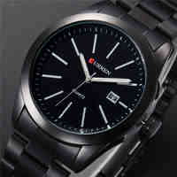 relogios masculinos CURREN Luxury Brand Full Stainless Steel Analog Display Date Men's Quartz Watch Business Watch Men Watch