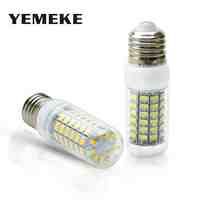 High Quality LED Bulb E27 E14 220V SMD 5730 LED Lamp 24 36 48 56 69leds LED Corn Bulb light Chandelier led lights for home light