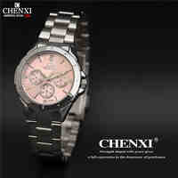 CHENXI watch women fashion luxury watch Reloj Mujer Stainless Steel Quality Diamond Ladies Quartz Watch Women Rhinestone Watches