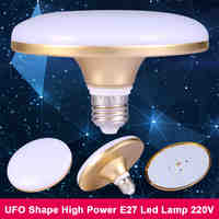 High Power E27 12W 18W Led Lamp Spotlight UFO Led Light Bulb Lampada Led E27 Lamparas 24W 36W 50W Cold White LED Bombillas 220V