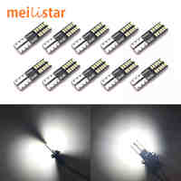 10pcs Super Quality 10 LED SMD 4014 Error Free 194 168 W5W Universal parking Car LED T10 LED CANBUS T10 LED CANBUS Car Side Ligh
