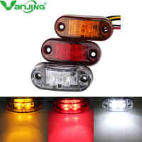 2pc 12V 24V LED Amber Red White Side Led Marker Trailer Lights Led marker lights for trucks Marker light