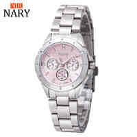NARY watch women fashion luxury watch Reloj Mujer Stainless Steel Quality Diamond Ladies Quartz Watch Women Rhinestone Watches