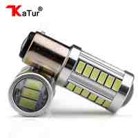 2 Pieces S25 1157 BAY15D Led Turn Signal Reverse Light 5630 LED High Power Led Car Auto Led Bulb Light P21/5W 1157 Led For Cars