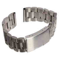 Stainless steel watch strap 20mm Watch Band Watch Band Metal Band Silver
