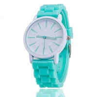 Fashion Women Silicone Watch Hot Casual Quartz Watch Ladies Wrist Watch Relogio Feminino Montre Femme Gift P000330