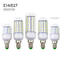 Corn Bulb led Lamp E27 E14 220V led 24 36 48 56 69 Lampada leds Bulb led lights Warm White SMD5730 LED 15W 20W 25W Incandescent