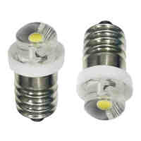 E10 LED Upgrade Bulb 0.5W Emergency Light Bulbs led Indicator Light 3V 4.5V 6V E10 Led Signal lamp, Led Warning light Bulb 2X