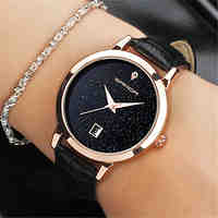 SANDA brand quartz watch ladies waterproof leather watch watch fashion romantic woman watch Relogio Faminino Montre Femme