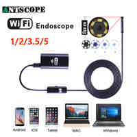 Antscope Wifi Endoscope Camera Android 720P Iphone Endoscope Camera Waterproof Camera Endoscopio Android iOS Boroscope Camera