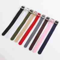 16 18 20 22mm Men Women Casual Watch Band nylon perlon straps weave straps watch strap Watch band