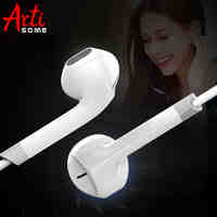 Artisome P6 Earphone With Microphone Classic Earphone For Phone Wired In-ear Headphones Stereo Earphone For iPhone Xiaomi