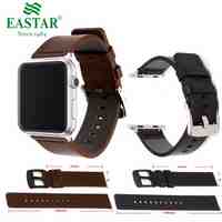 Eastar Genuine Leather Bracelet For Apple Watch Band 42mm 38mm iWatch Watch Accessories For Apple Watch Strap Watchband