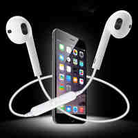 S6 Bluetooth Wireless Earphone Sports Headset Earbuds earphone In-Ear Earpieces With Microphone For Android iPhone xiaomi