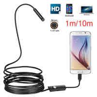 HD 720P 8mm Android USB Endoscope 2.0MP Camera 2m 5m IP67 Waterproof Snake Inspection Android OTG USB Borescope Camera