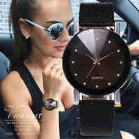 vansvar Watch Women's Casual Quartz Leather Band Newv Strap Watch Analog Wrist Watch