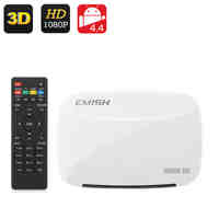 EMISH X700 Android TV Box - 1080P, Rock Chip 3128 Quad Core CPU, 3D Support, Kodi,  Wi-Fi, DLNA, Android 4.4