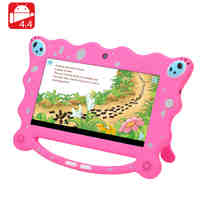 7 Inch Android Kids Tablet - 1024x600 HD Screen, 4GB, Android 4.4, Quad Core CPU, Wi-Fi, Two Cameras