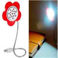 15-LED USB Flower LED Light (Red)