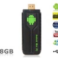 UG007 Android 4.1.1 RK3066 Dual-Core Cortex-A9 1.6 GHz 8G Video Player Android TV with Built-in Bluetooth, USB, External 3G (Black)