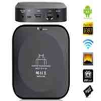 CX818 Android 4.1.2 RK3066 Dual-Core 1.6GHz Cortex-A9 8GB Android TV Box Multimedia Player with Wi-Fi (Black)