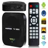Ditter U25 Quad Core RK3188 Android 4.2 1G DDR3 8GB Android TV Box with Built-in Wi-Fi (Black)