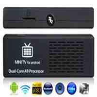 MK808B Android 4.1 Dual Core RK3066 1.6GHz 8GB Android TV Player Mini PC with Wi-Fi, Bluetooth & HDMI Output (Black)