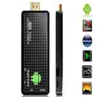 MK809II Bluetooth Android 4.2 8G Dual Core Android Mini PC Android TV Dongle Android TV Box Support Mobile Phone Remote Control Smart TV Box (Black)