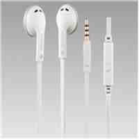 SONGQU SQ-1009 Wired Earphone with Microphone for Samsung, HTC, iPhone (White)