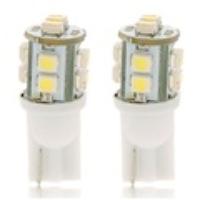 12V T10 10-LED White Light LED Bulb (White)