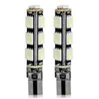 T10 13-LED Cold Blue Car LED Lights 2pc Set