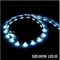 60 cm 30-LED White Light Flexible LED Lighting Strip (White)