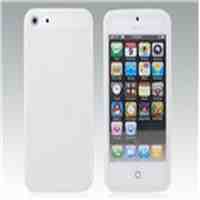 Skidproof TPU Case for iPhone 5 (White)