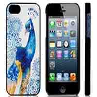 Peacock Skinning Plastic Case for iPhone 5
