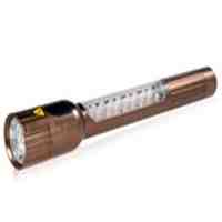 24+7 LED 80-Lumen Super Bright LED Flashlight (Brown)