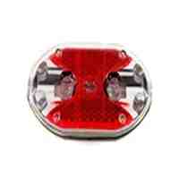 9 LED Bicycle Waistband LED Safety Light (Red)