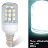 3W E14 27-LED Cool White LED Corn Bulb