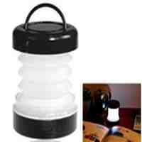 Mini 5-LED Tensile LED Camping Lantern (Black)