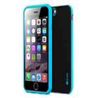 iPhone 6 Case, TPU Rubber and Plastic Protective Case for iPhone 6 (4.7 Inch) (Blue)