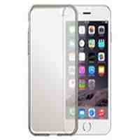 iPhone 6 Case, Transparent TPU Rubber Protective Case for iPhone 6 Plus 5.5 inch (Silver)