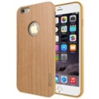 iPhone 6 Plus Bamboo Case, Slicoo? Nature Series Bamboo Slim Covering Case for iPhone 6 Plus 5.5 inch (Cherry Wood)