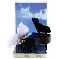 Anime Angel Beats Tachibana Kanade Playing the Piano PVC Action Figure