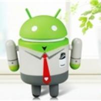 Google Android Robot Doll Toy Action Figure (Green)