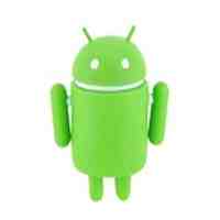 Mini Cute Google Android Robot Doll (Green)