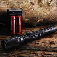 CREE Mini LED Flashlight Zoomable LED  With AA Battery