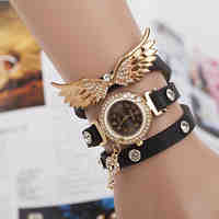 Angel Wings Bracelet Watch Three Winding Watch
