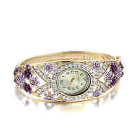 Sjewelry Lady Retro Bracelet Watch Open Jewelry Watch
