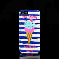 Ice cream Pattern Cover for iPhone 4 Case / iPhone 4 S Case